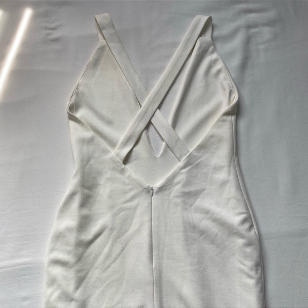 Solace London Off white midi dress size 6
